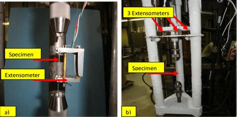 tensile test with extensometer|extensometer diagram.